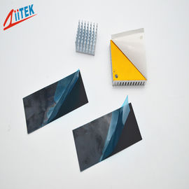 High Heat Sinking Black Thin Thermal Graphite Sheet TIR610 For LED Panellight 6.0W/MK