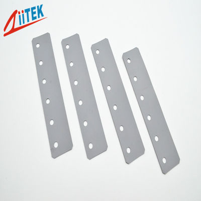Grey Thermal Conductive Silicone Insulation Soft Pad 0.45mmT For IC Component With Good Insulation