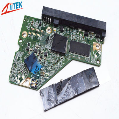 Electrically Isolating RoHS Compliant Premium Soft 1.5W/MK Silicone Thermal Pad For Monitoring The Power Box